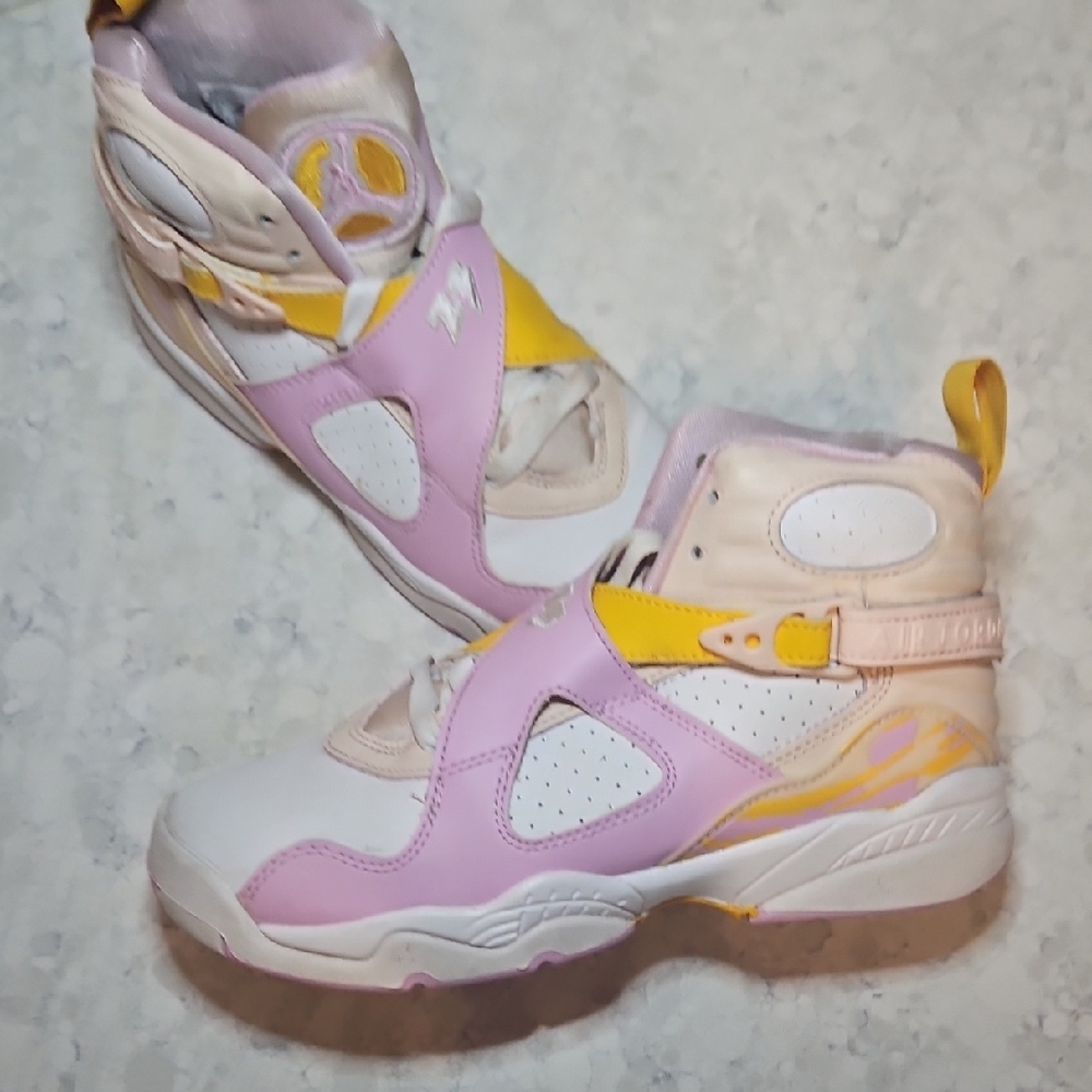 Jordan 8 Retro GS "Artic Punch" Sz 4y